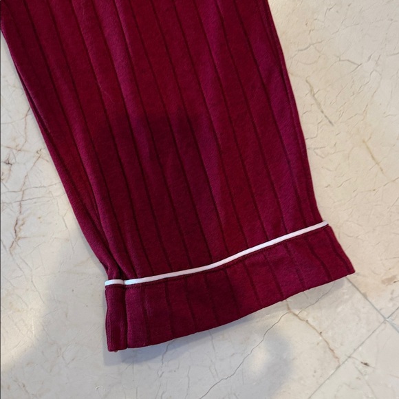 Woman’s  Burgundy Pajama Set - Picture 7 of 11
